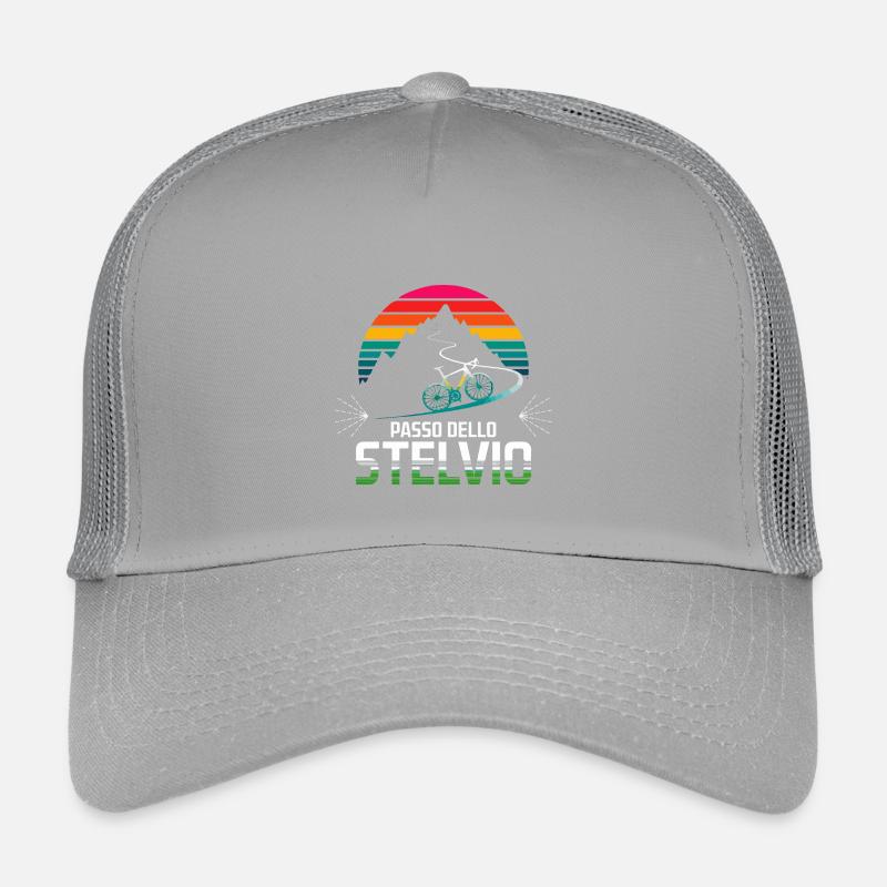 Passo delle Stelvio Cycling Design Casquette trucker enfant