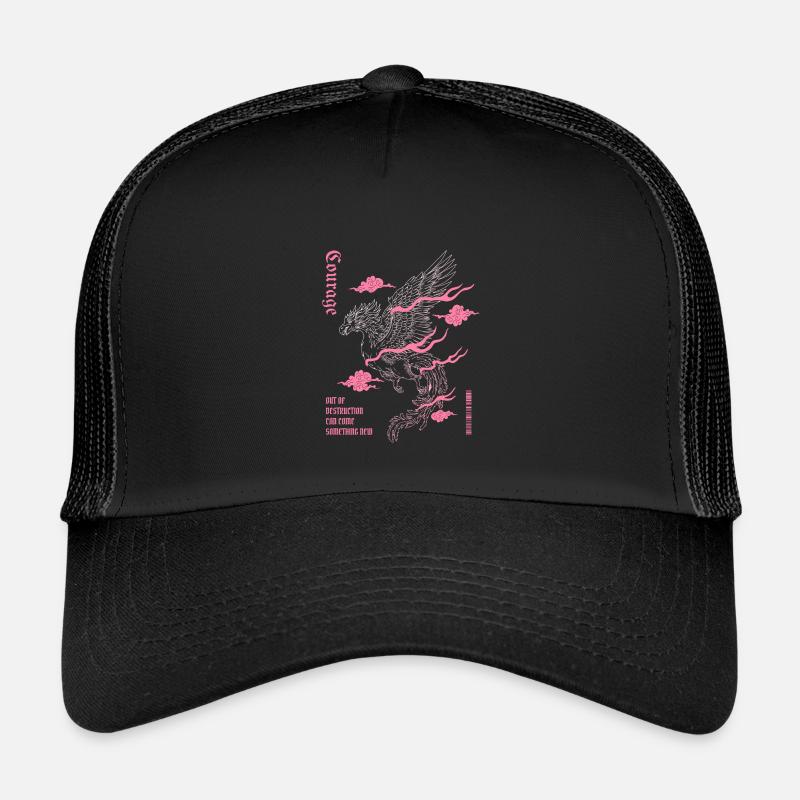 Courage – Phoenix Rebirth Design Casquette trucker enfant