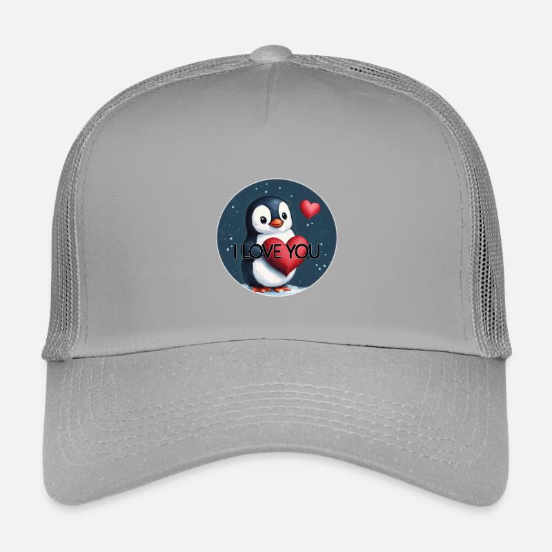 JE T’AIME PINGOUIN Casquette trucker enfant