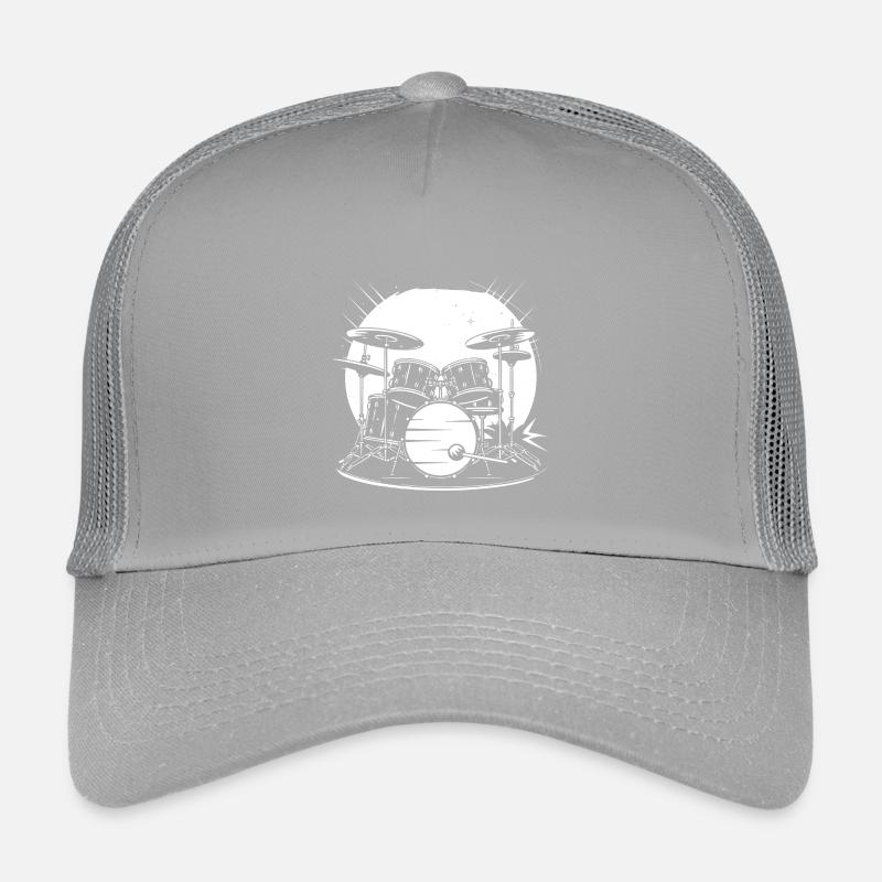 Drum Sketch Kids’ Trucker Cap