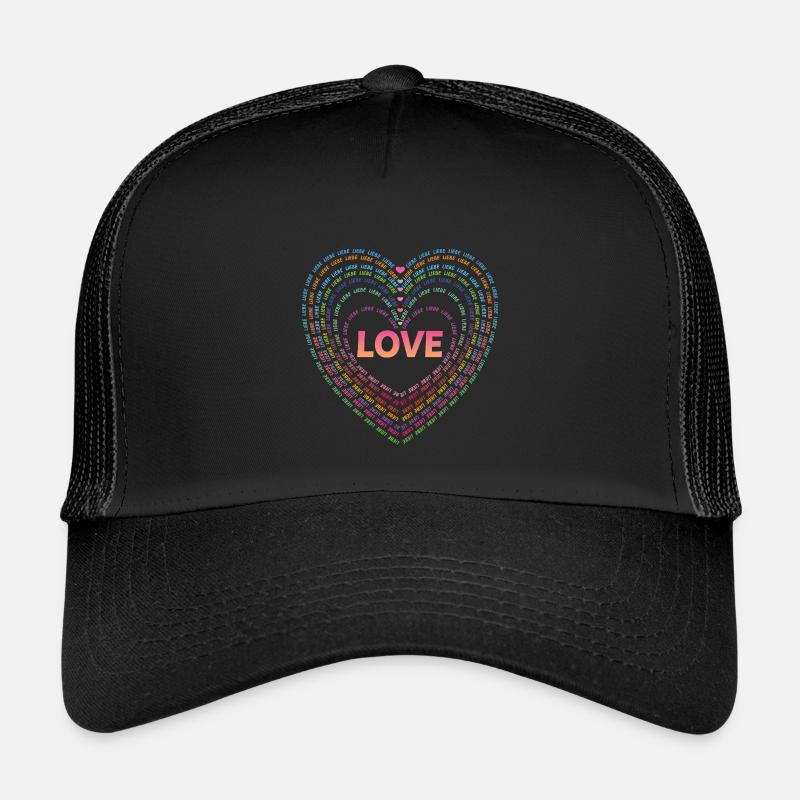 Amore. Cappellino trucker bambino