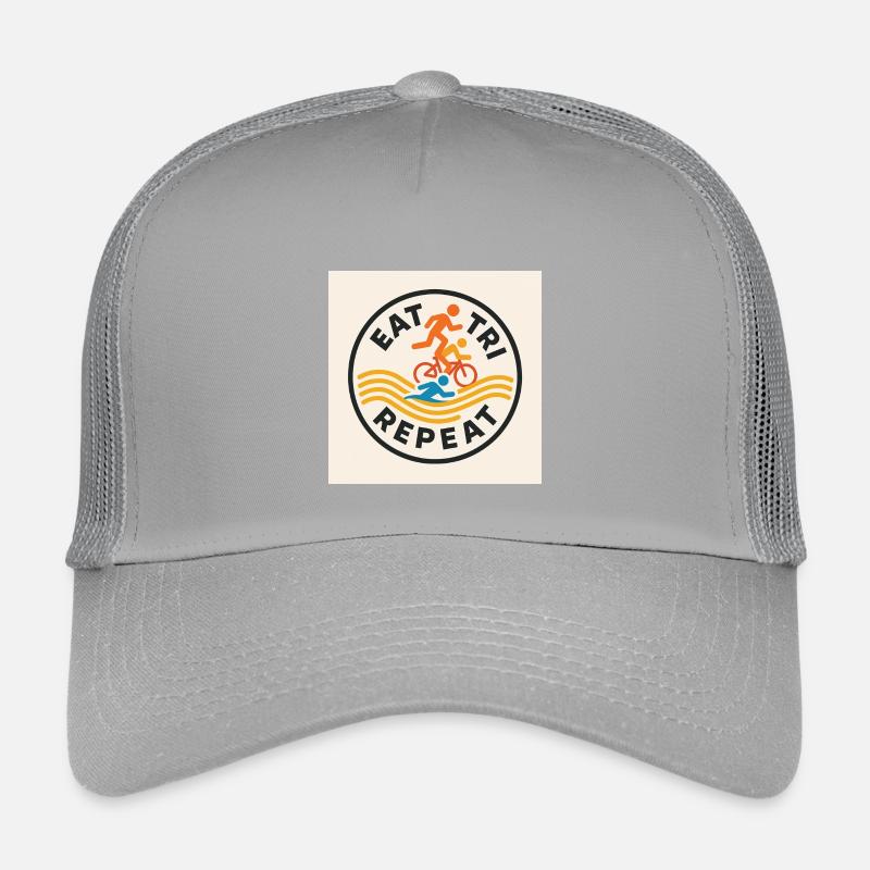 ESSEN SIE TRI REPEAT Kinder Trucker-Cap