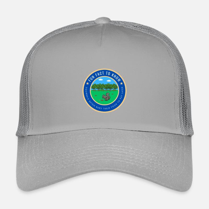 Fun Squirrel Fact Kids’ Trucker Cap