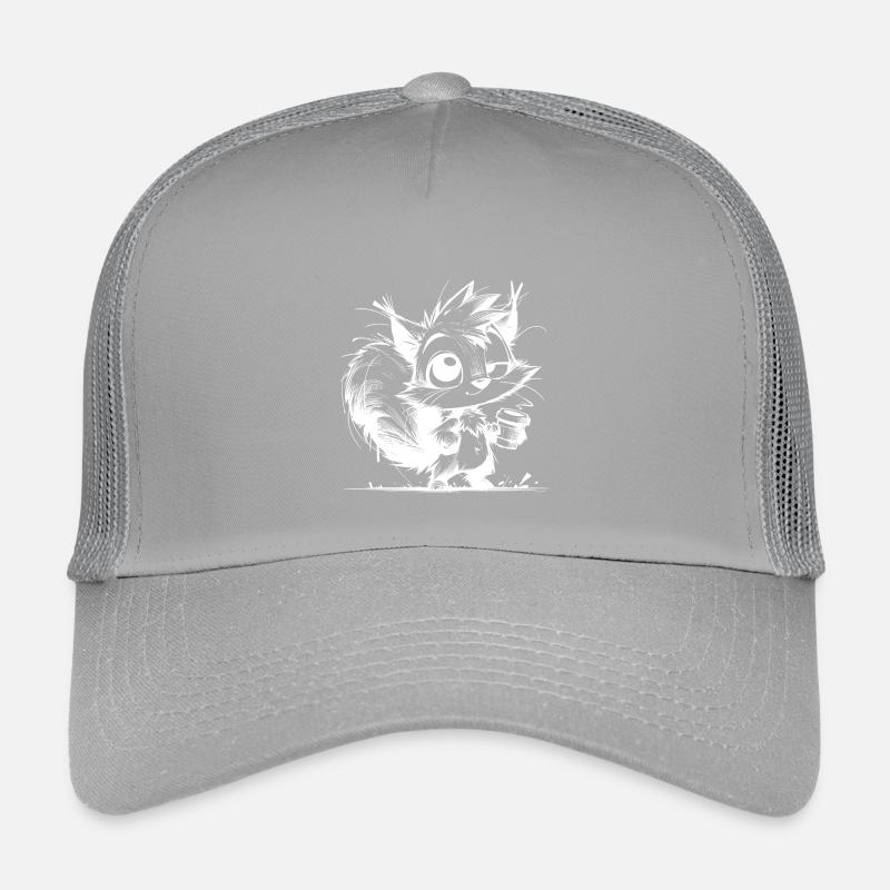 Kaffee Energie ersetzt Eichhörnchen Winterschlaf Kinder Trucker-Cap