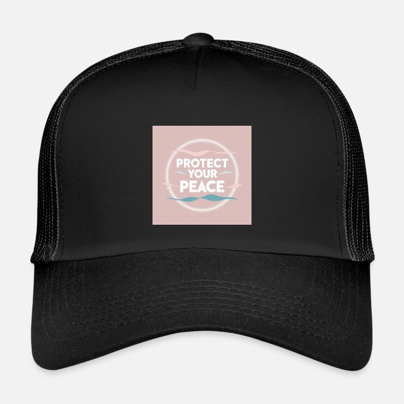 Peace protection Casquette trucker enfant