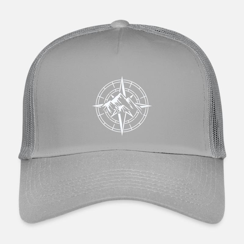 Conception de boussole d’aventure Casquette trucker enfant