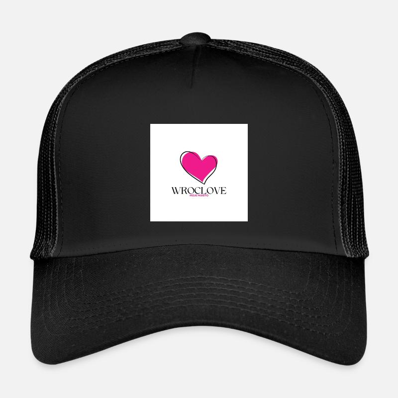 Wroclaw - Kids’ Trucker Cap - black/black
