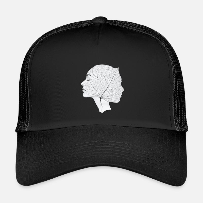 Natur ist ein Geisteszustand - Nature Mindset - Kinder Trucker-Cap - Schwarz/Schwarz