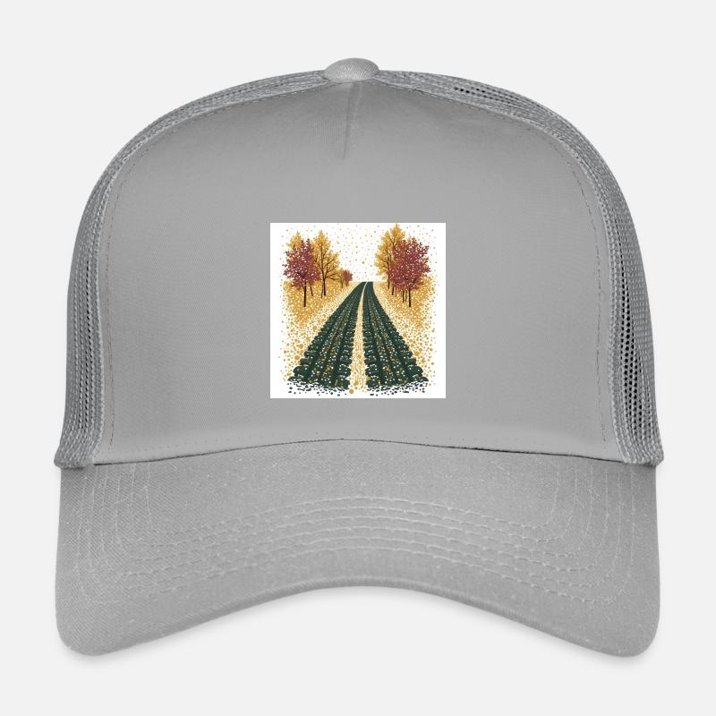 Polka Dot Tire Tracks Kids’ Trucker Cap