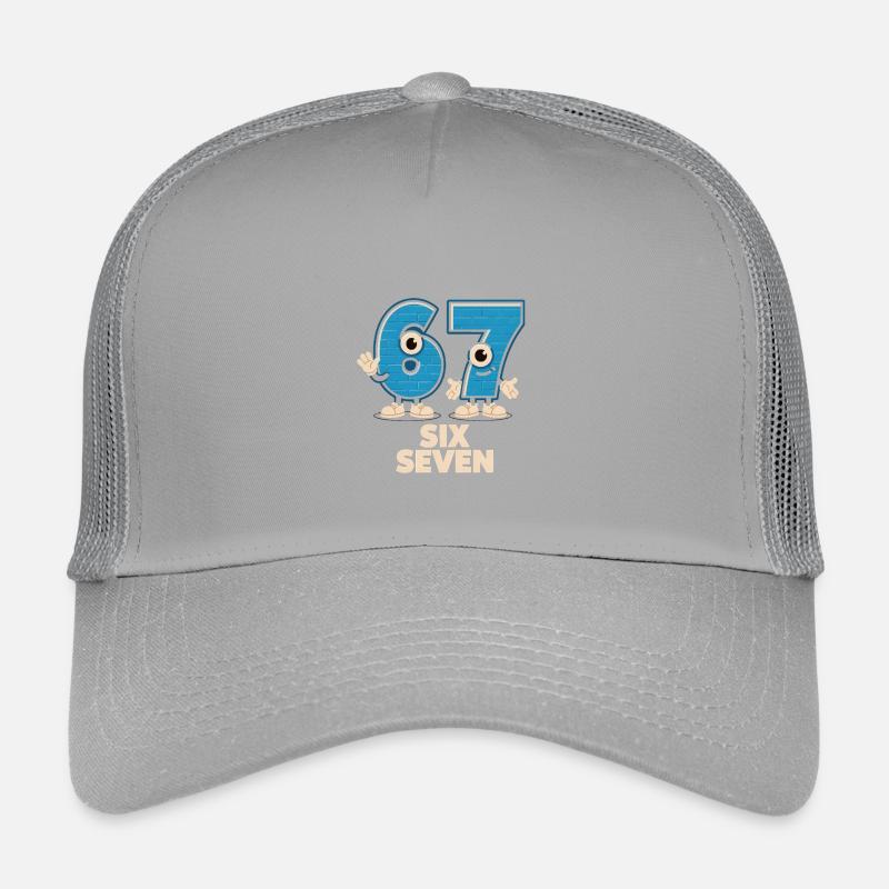 6 7 Sechs Sieben Meme – Aura Points Kids Gaming Kinder Trucker-Cap
