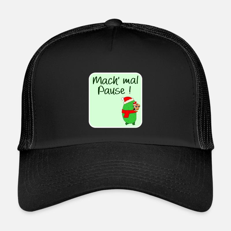CHRISTMAS BREAK PICKLE SANTA CLAUS Kids’ Trucker Cap