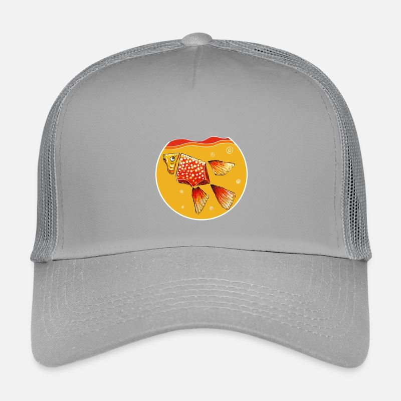 Goldfish in a jar Kids’ Trucker Cap