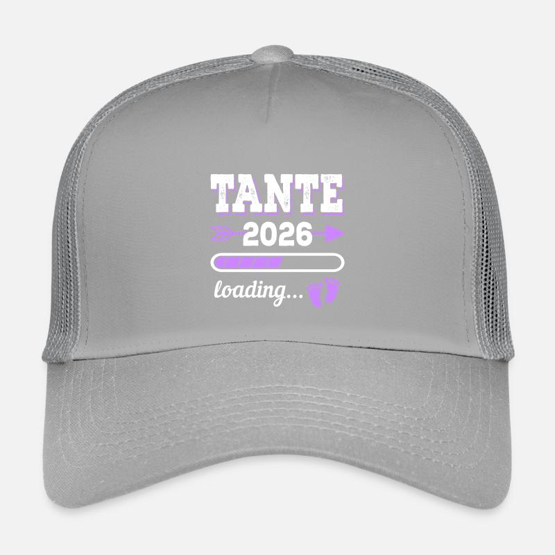 Aunt 2026 Loading Pregnancy Gift Idea Kids’ Trucker Cap