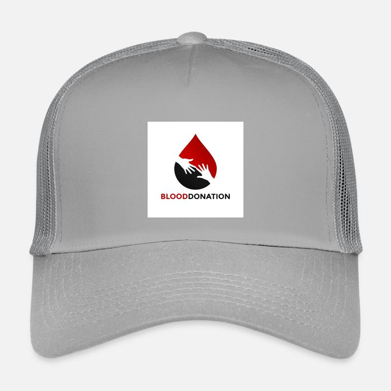 Emblem der Blutspendehände Kinder Trucker-Cap