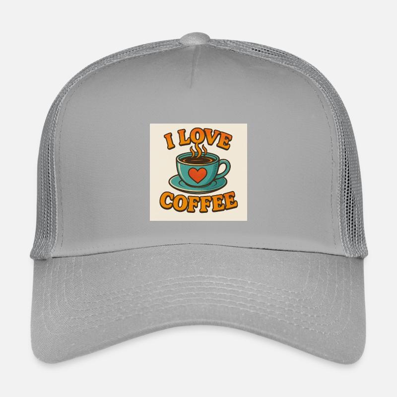 Coffee Love Cup Kids’ Trucker Cap