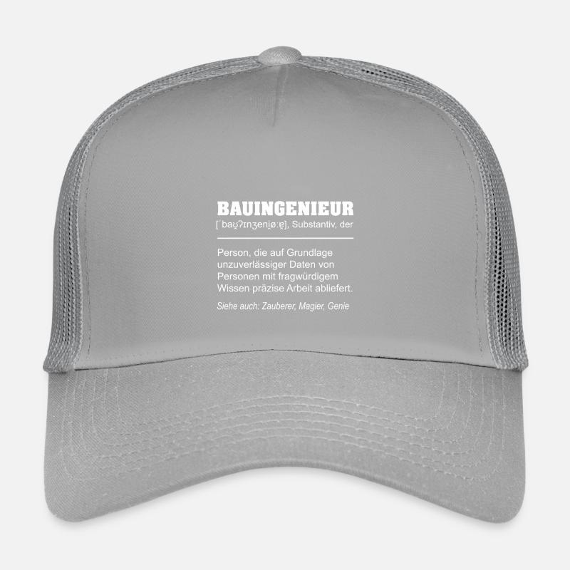 Civil Engineer Definition Funny Kids’ Trucker Cap