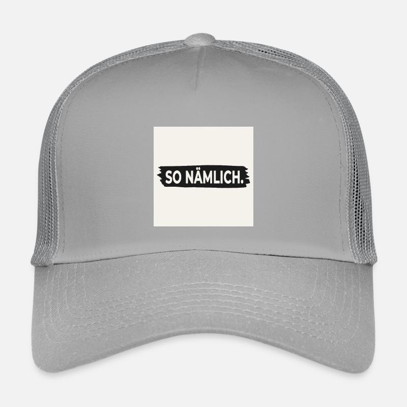 C’EST COMME ÇA. – Affiche avec design statement Casquette trucker enfant