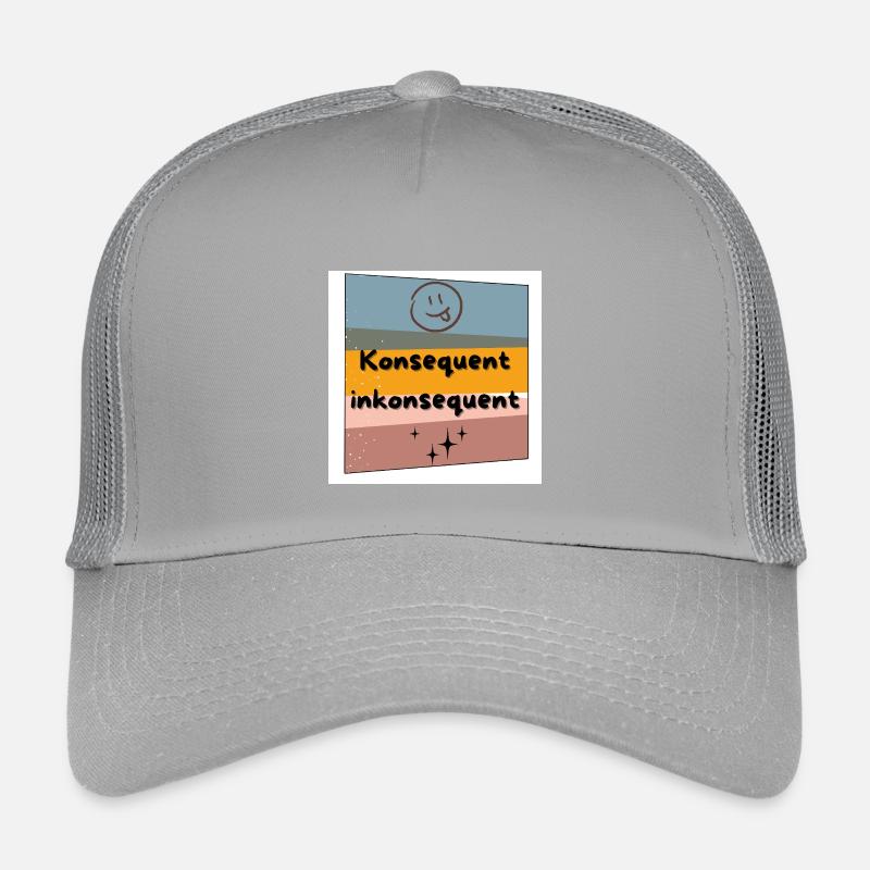 Consistently Inconsistent Color Contrast Kids’ Trucker Cap