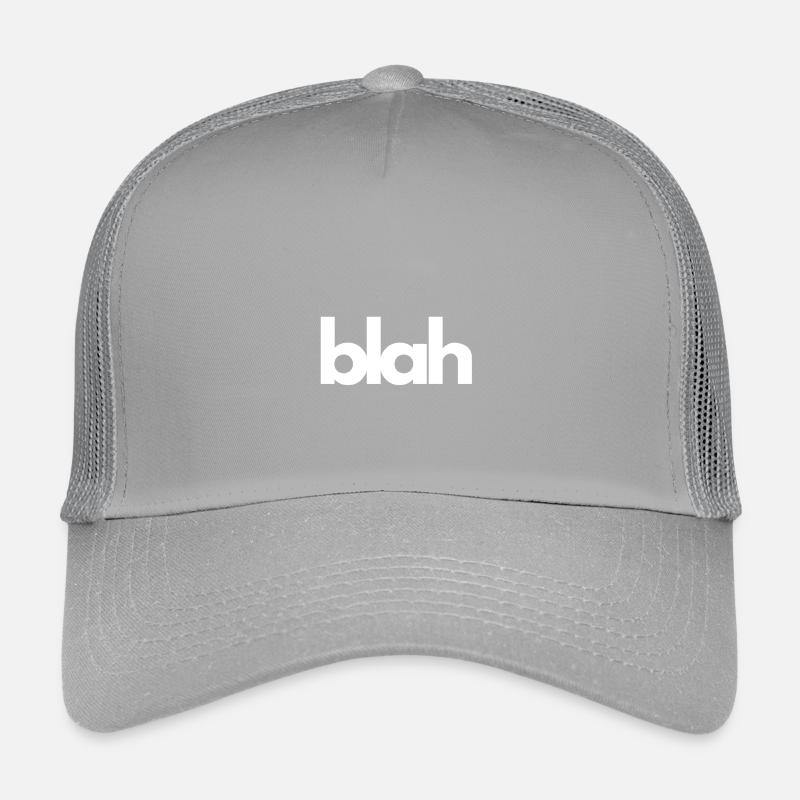 Blah Kinder Trucker-Cap