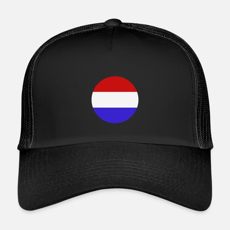 Netherlands round flag Kids’ Trucker Cap