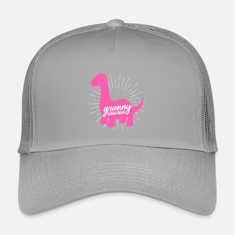 Grannysaurus Lustige rosa Dinosaurier-Großmutter Kinder Trucker-Cap
