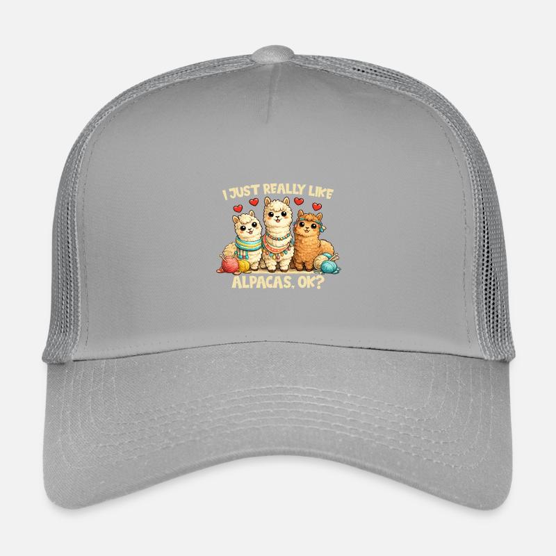 I just like alpacas very much – sweets, Kids’ Trucker Cap