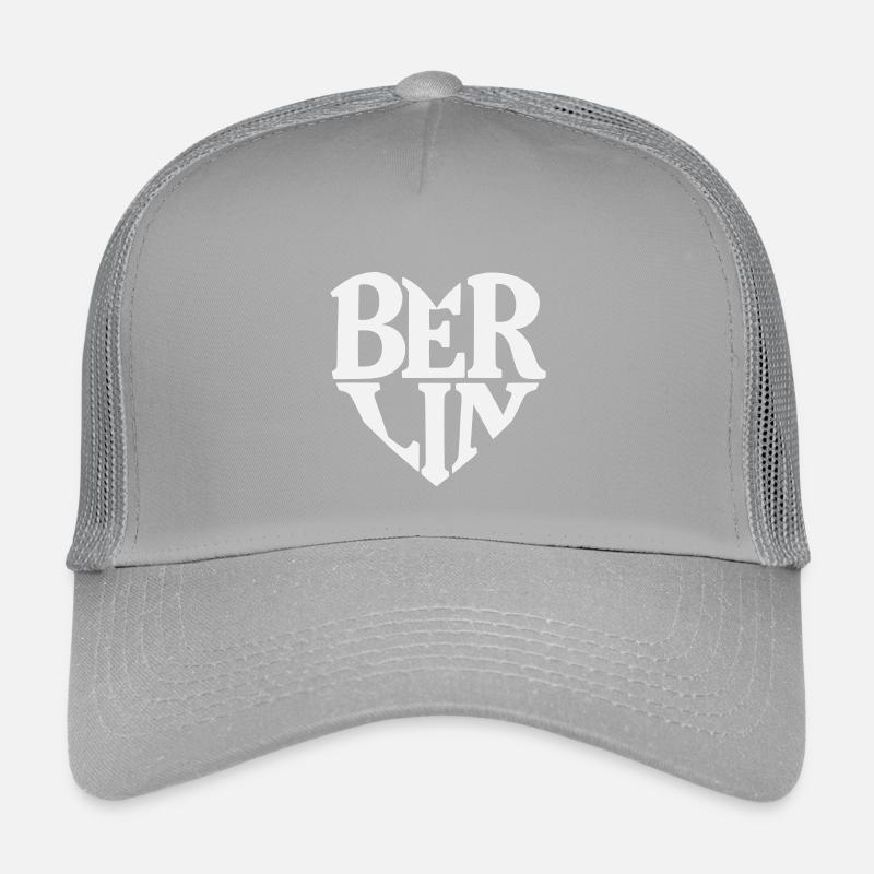 Berlin Herzschrift Logo Kinder Trucker-Cap
