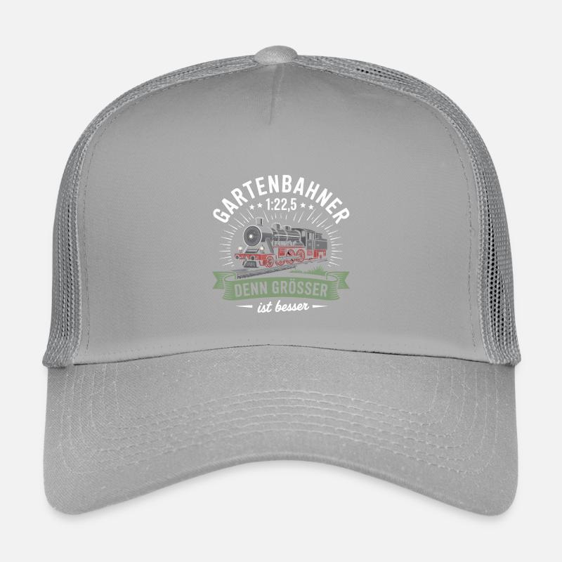 Gartenbahn Eisenbahn Garten Spur G Modelleisenbahn Kinder Trucker-Cap