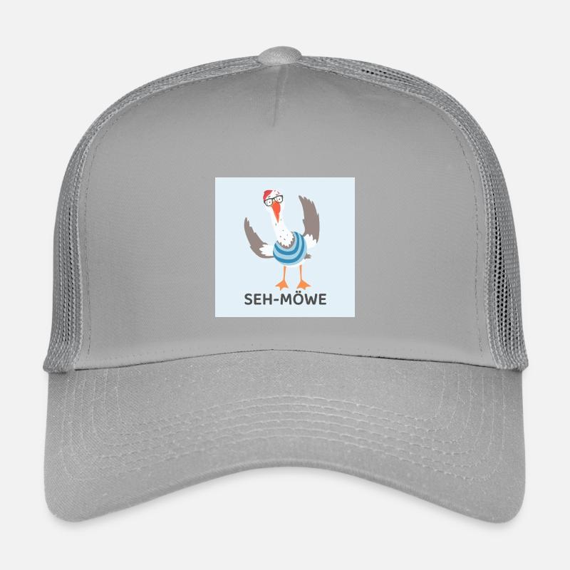 SEH-MÖWE – Lustige Möwe Kinder Trucker-Cap