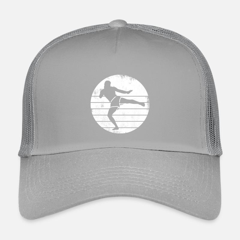 Kickboxer Drawing Kids’ Trucker Cap