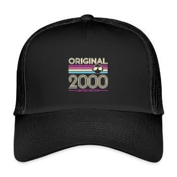 Original 2000 Limited Edition - Kids’ Trucker Cap - black/black - Front