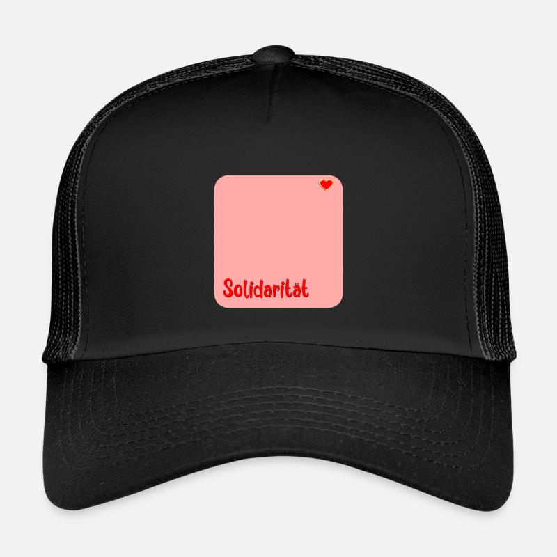 Solidarität Herz Kinder Trucker-Cap