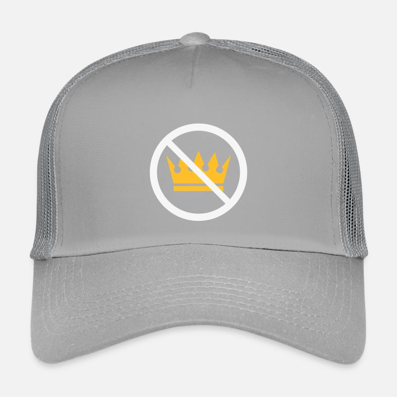 Pas de rois ! (Panneau de protestation / NEG 2C) Casquette trucker enfant
