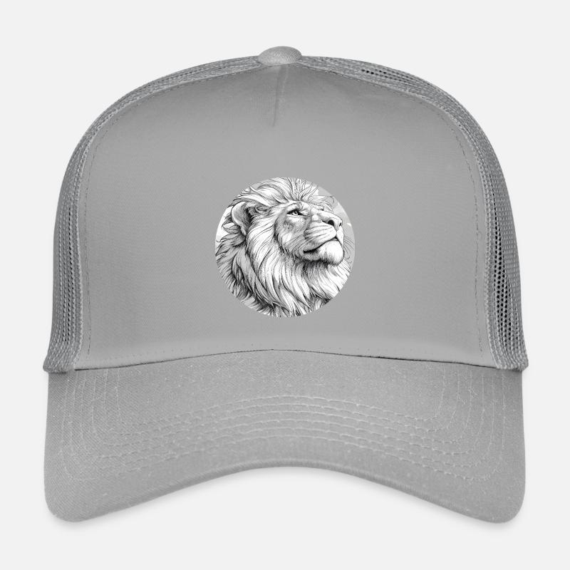 Lion Drawing Kids’ Trucker Cap