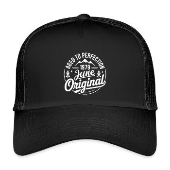 June 1979 – Legend of the Peaks and Mountains - Kids’ Trucker Cap - black/black - Front