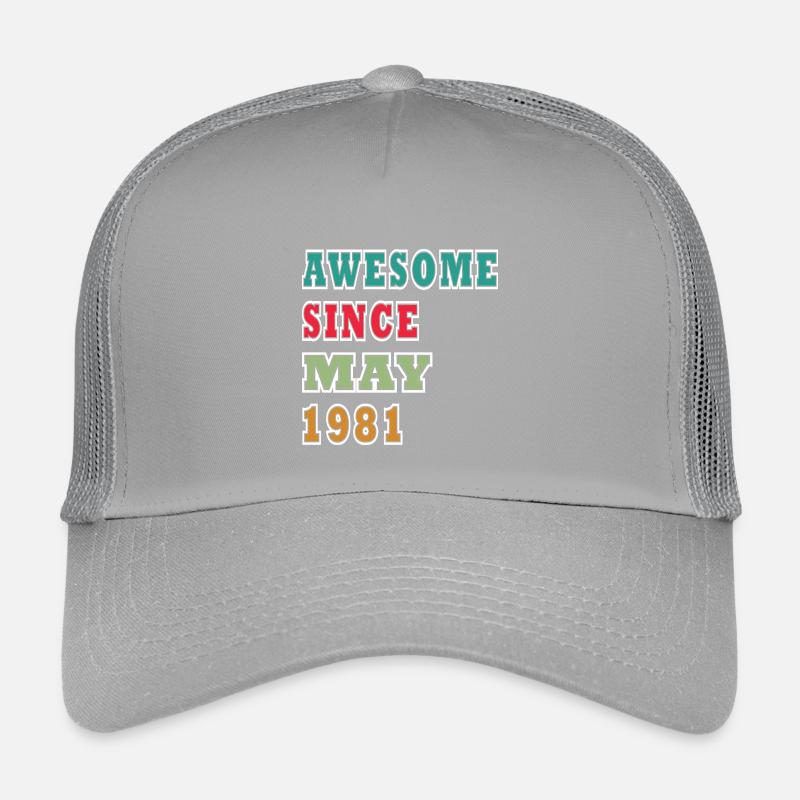 Awesome since May 1981 Kids’ Trucker Cap