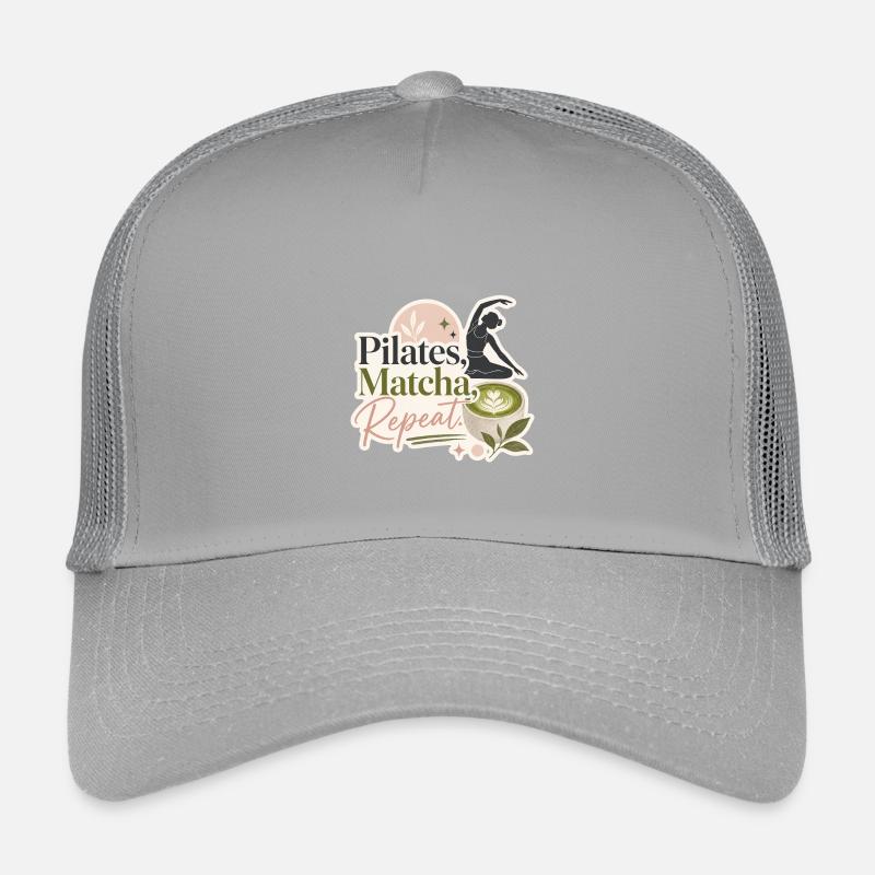 Pilates - Matcha - Répéter Casquette trucker enfant