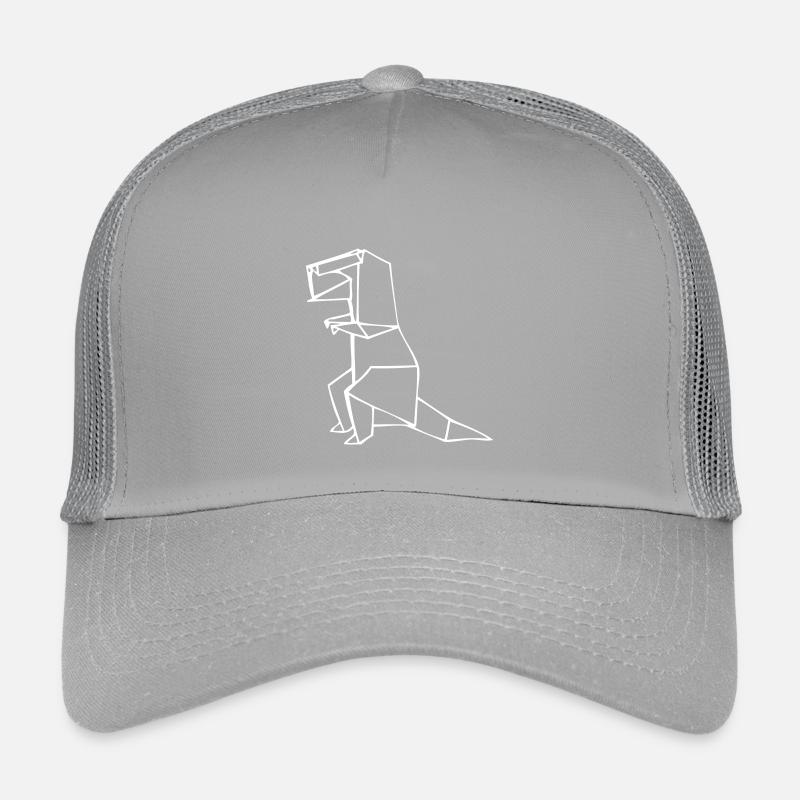 Dino Rex - T-Rex - Origami Kinder Trucker-Cap