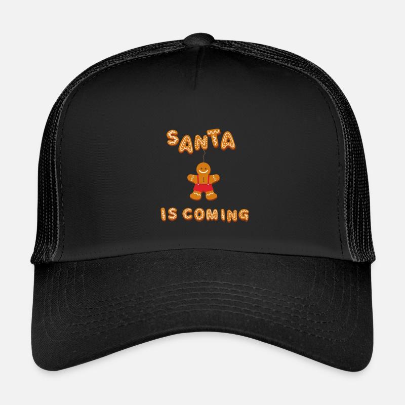 Le Père Noël arrive Casquette trucker enfant