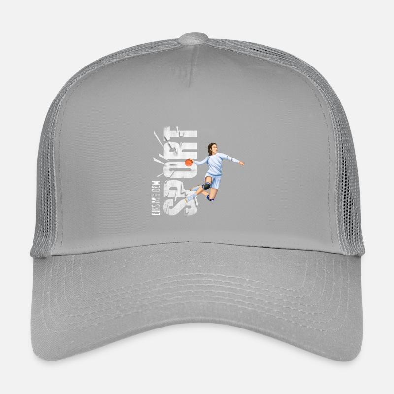 Eins mit dem Sport - Handball Kinder Trucker-Cap