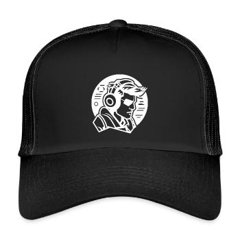 Video Games Lovers - Kids’ Trucker Cap - black/black - Front