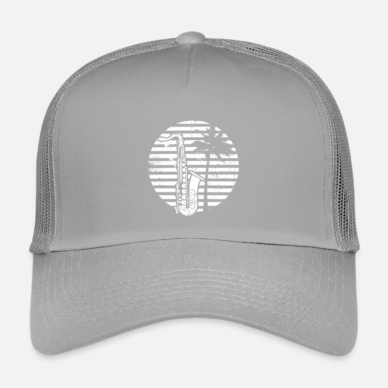 Saxophone Drawing Kids’ Trucker Cap