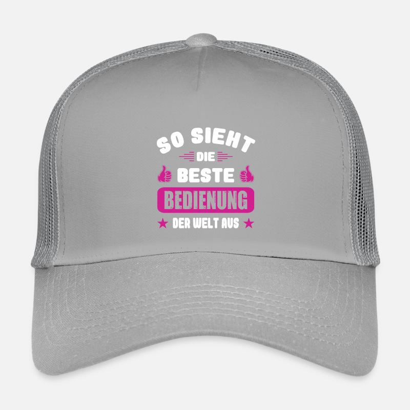 Kellnerin Geschenke Bedienung Abschied Gastronomie Kinder Trucker-Cap