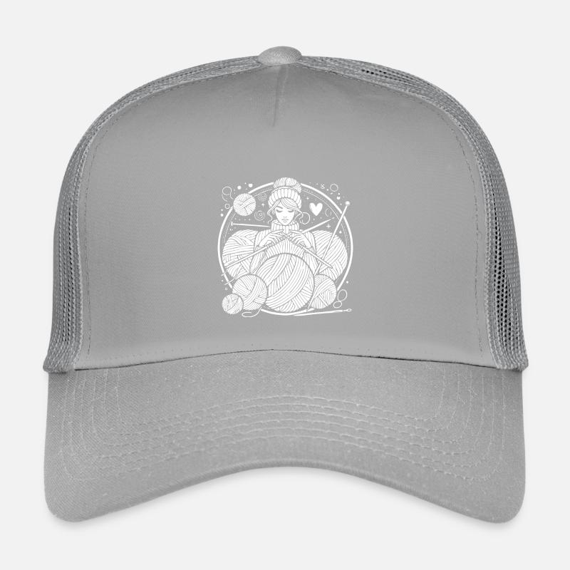 Conception de tricot – Style et confort Casquette trucker enfant