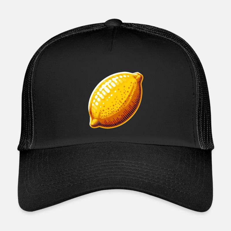 Citron doré minimaliste Casquette trucker enfant