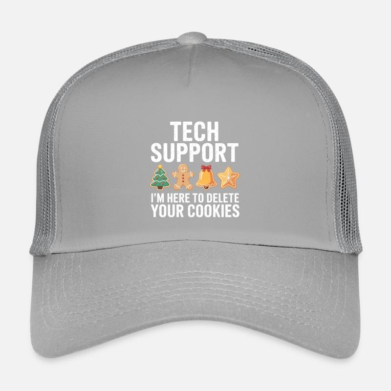Tech Support Cookies Tee Kinder Trucker-Cap