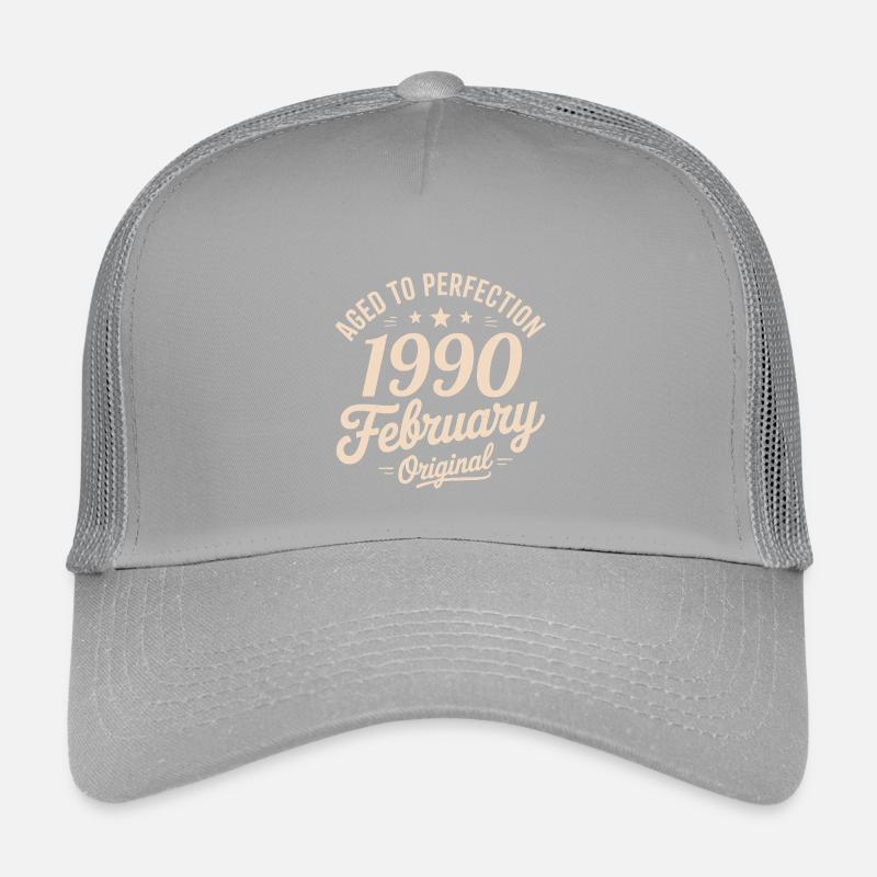 Février 1990 - February 1990 Casquette trucker enfant