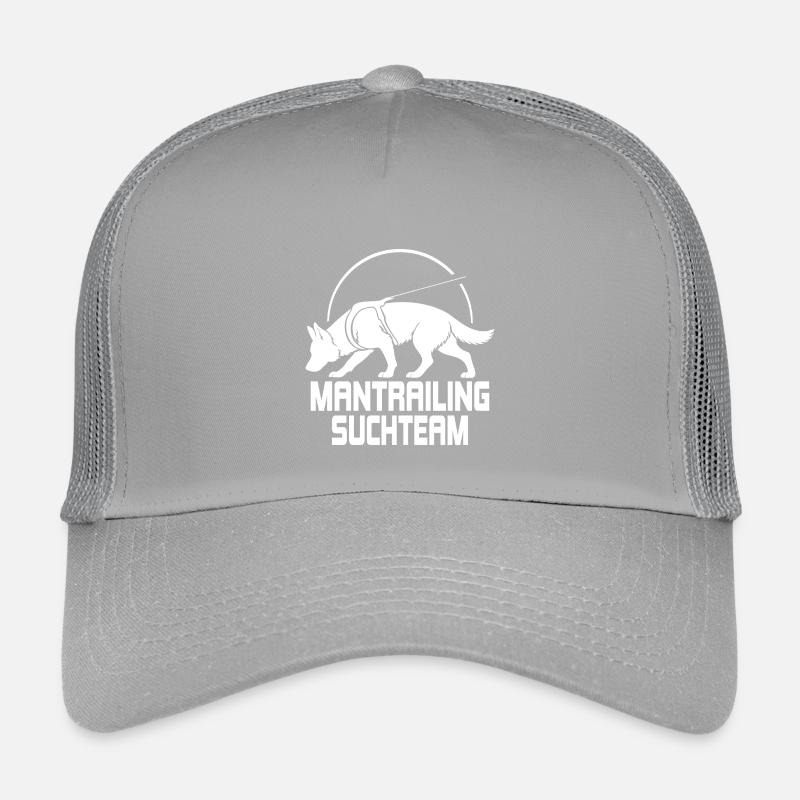 Deutscher Schäferhund Mantrailing Suchteam Hunde Kinder Trucker-Cap