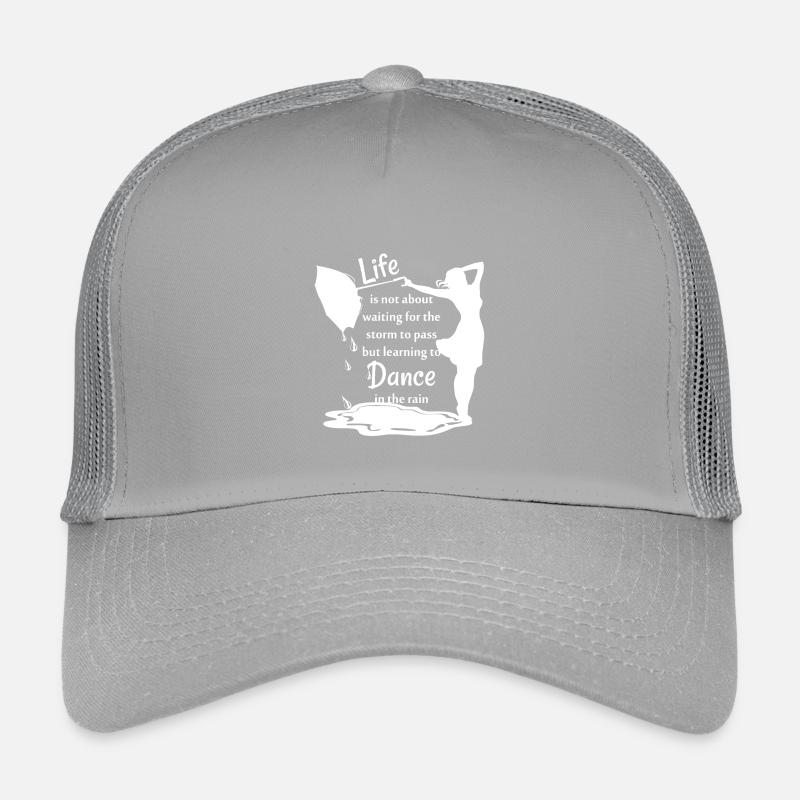 Wisdom with a dancing silhouette Kids’ Trucker Cap