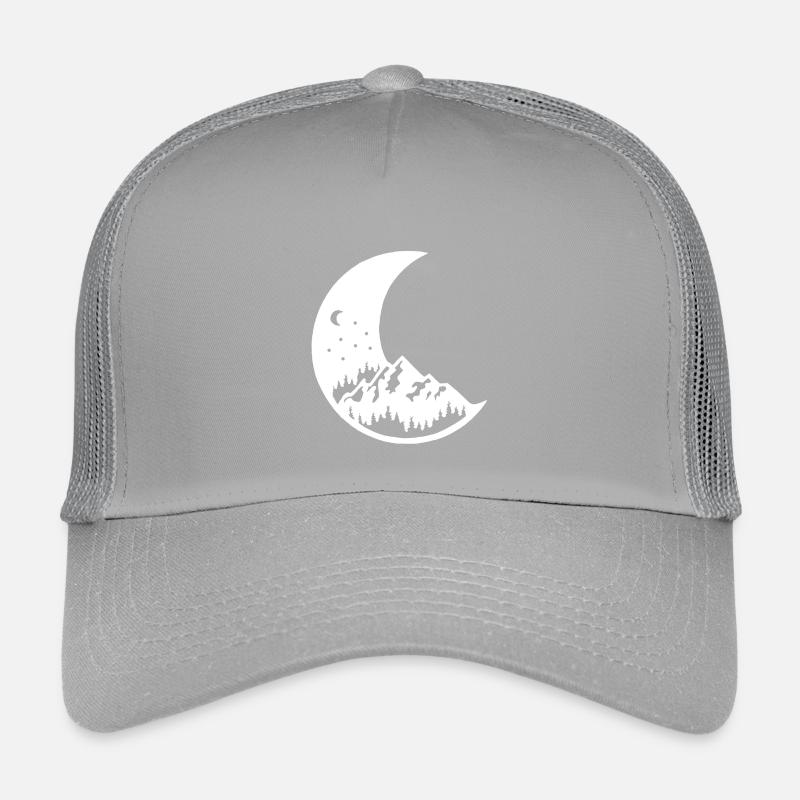 Der Mond und der weiße Berg Kinder Trucker-Cap